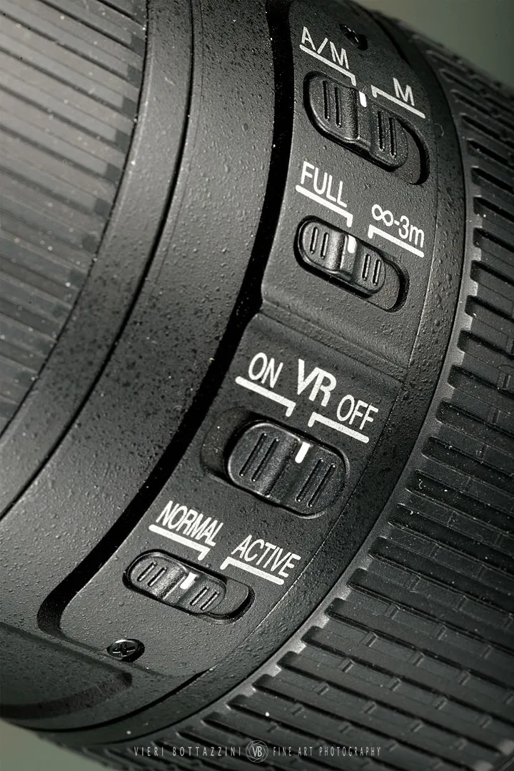 The Nikon 70-200mm f/4G ED VR | Control cluster