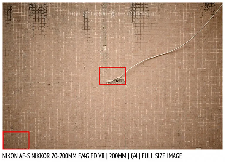 Nikon AF-S Nikkor 70-200mm f/4G ED VR | 200mm | Full Image | f/4