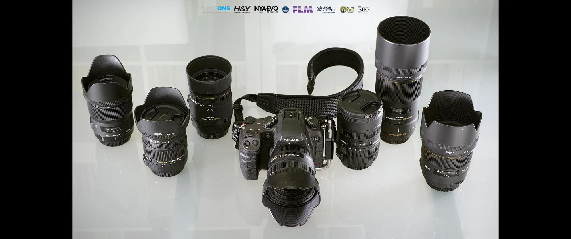 The Sigma SD1 Merrill and Sigma lenses
