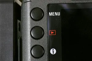 The Sigma SD1 Merrill's back left controls