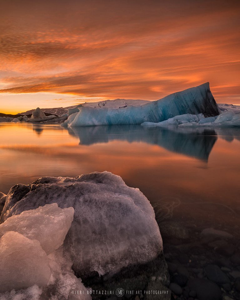 Glacial Lagoon at Jokulsarlon (Iceland, 2017)
