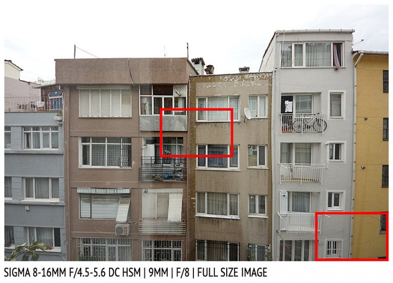 Sigma 8-16mm f/4.5-5.6 DG HSM | 9mm | Full Image | f/8