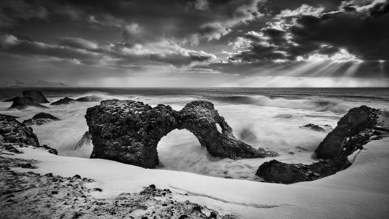 Gatklettur Arch (Iceland, 2017)