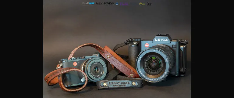 Harry Benz straps on my Leica SL and Leica CL