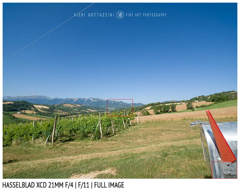 Hasselblad XCD 21mm | Close Focus | Full Image | f/11