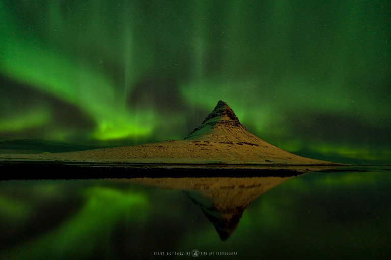 Northern Lights over Kirkjufells (Iceland, 2019)