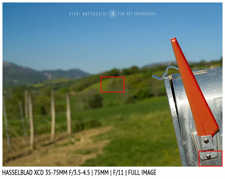 Hasselblad XCD 35-75mm | 75mm | Close Focus | Full Image | f/11